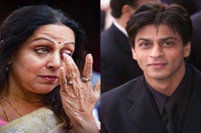 hema malini, shah rukh khan
