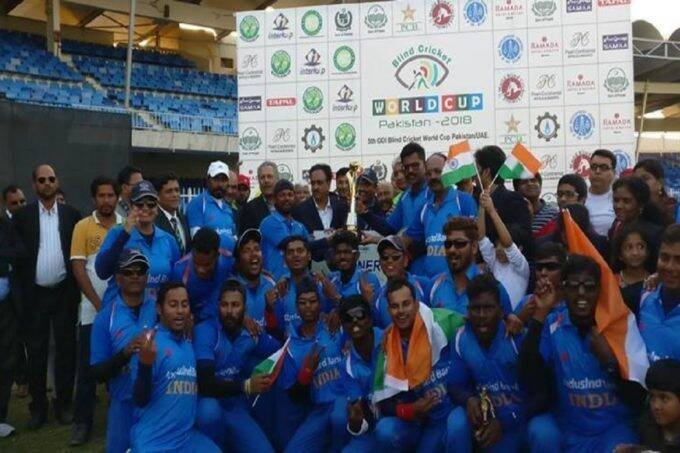 Cricket World Cup, World Cup, 2018 World Cup, Indian Cricket team, team India, Team India Cricket, Cricket Players, Gujarat Cricket Players, Naresh Tumda, Blind Cricket, Blind Cricket World Cup, World Cup win India, Regining World Cup winner, Indian World Cup Team, ब्लाइंड वर्ल्ड कप, नेत्रहीन वर्ल्ड कप, नरेश तुम्दा, नरेश तुमदा क्रिकेटर, naresh tumda labourer, naresh tumda, nardsh tumda blind cricketer, blind cricketer world cup, blind cricketer working as a labourer, Blind cricketer, News, News in Hindi, Latest News, jansatta