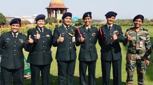 indian army, women officer