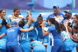 Indian woman hockey team