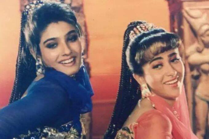karisma kapoor, raveena tandon