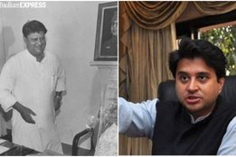 Jyotiraditya Scindia, Madhav Rao Scindia