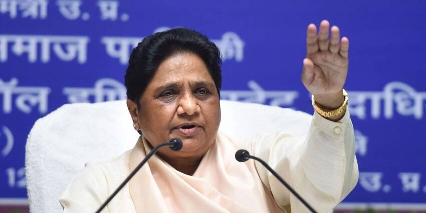 Mayawati, SP Singh Baghel