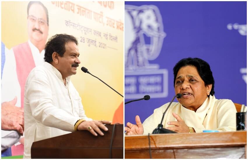 Mayawati, SP Singh Baghel