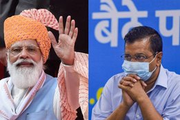 narendra modi, arvind kejriwal, aap