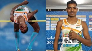 tokyo-paralympics-indian-athlete-nishad-kumar-won-silver-medal-in-high-jump-discuss-thrower-vinod-kumar-remains-on-second-spot