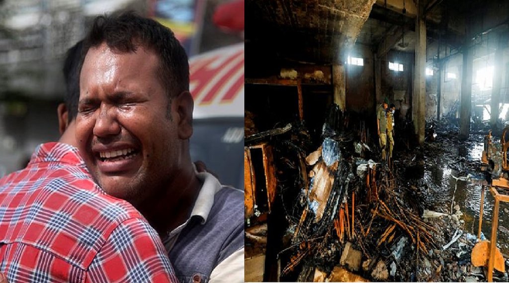 pakistan karachi fire