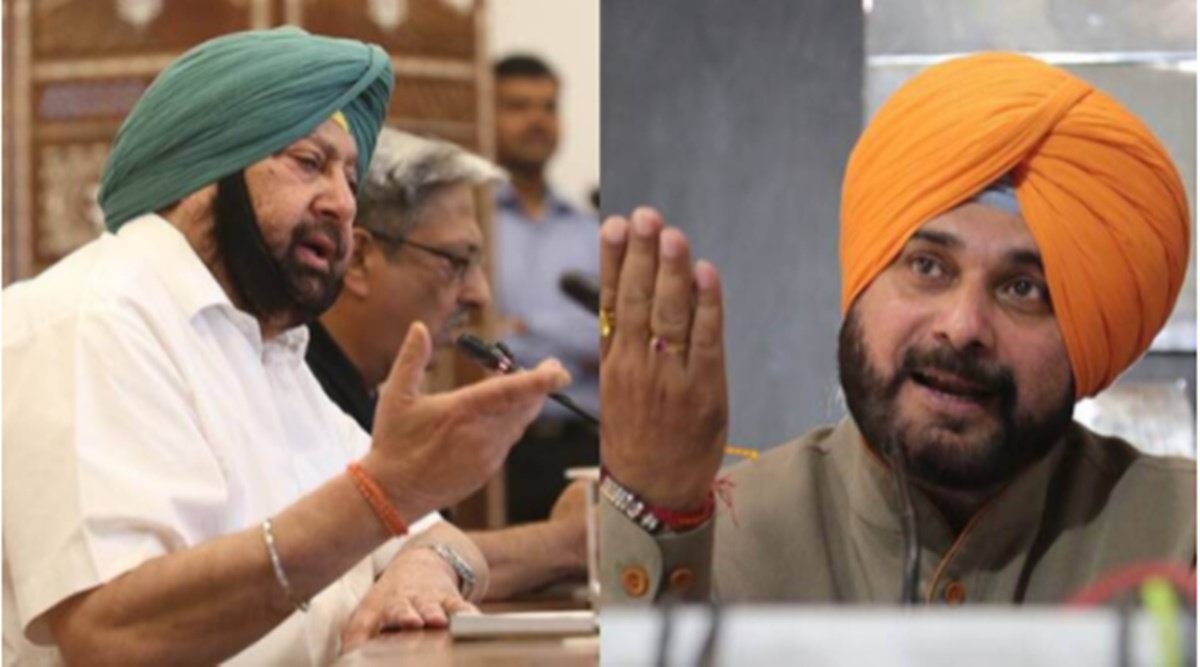 punjab congress, navjot singh sidhu, captain amrinder singh