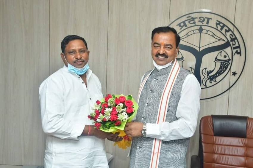 Mayawati, SP Singh Baghel