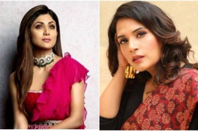 richa chadda, shilpa shetty, raj kundra