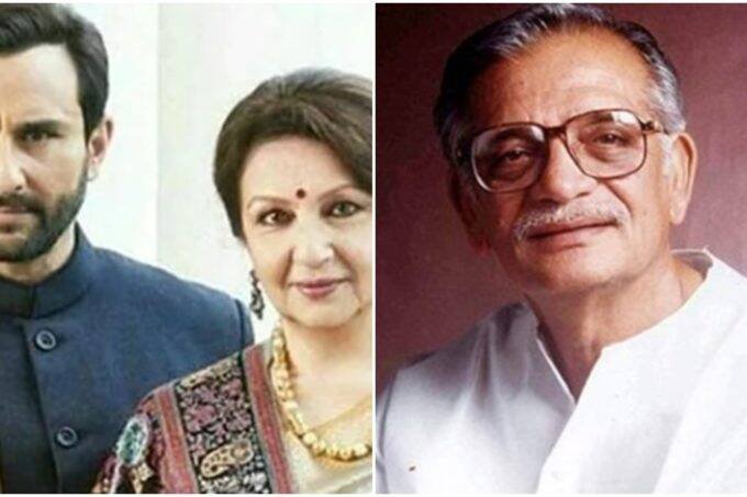 saif ali khan, sharmila tagore, gulzar