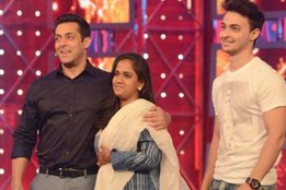 salman khan, ayush sharma, arpita khan