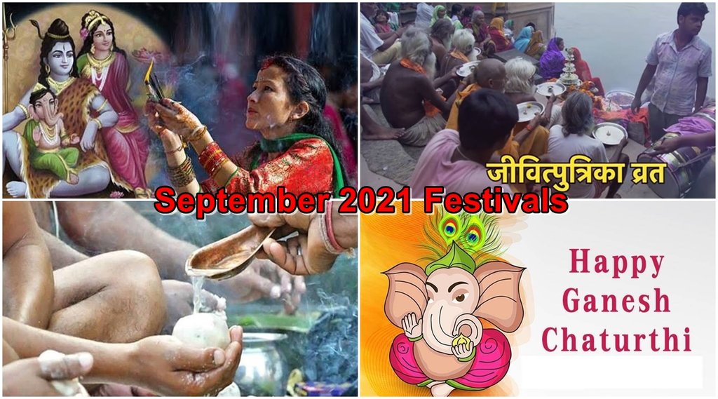 September 2021 Calendar, September 2021 festival, September 2021 holiday, September festival 2021, Hartalika Teej 2021, Shradh 2021,