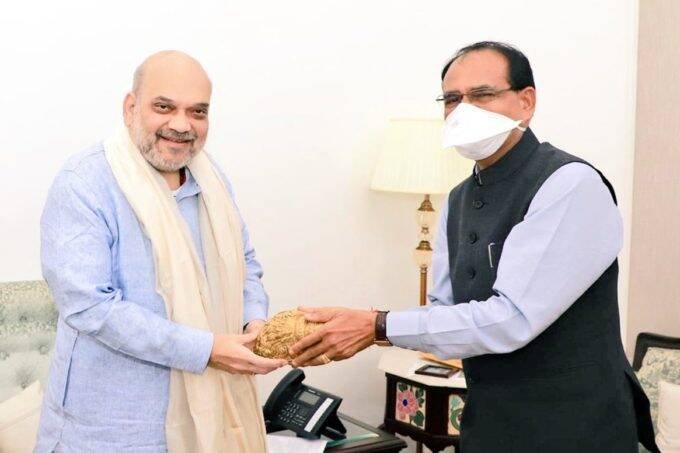 Amit Shah, Shivraj Singh Chouhan