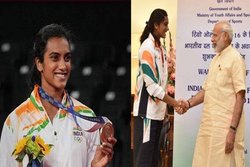 टोक्यो से मेडल लेकर देश लौटने पर पीएम मोदी के साथ आइसक्रीम खाएंगी पीवी&nbsp;सिंधु