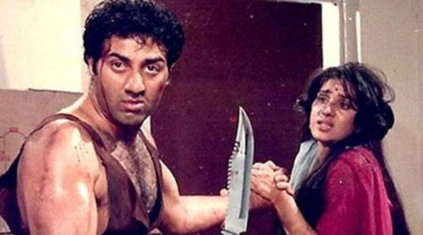 Sunny Deol, Meenakshi Seshadri