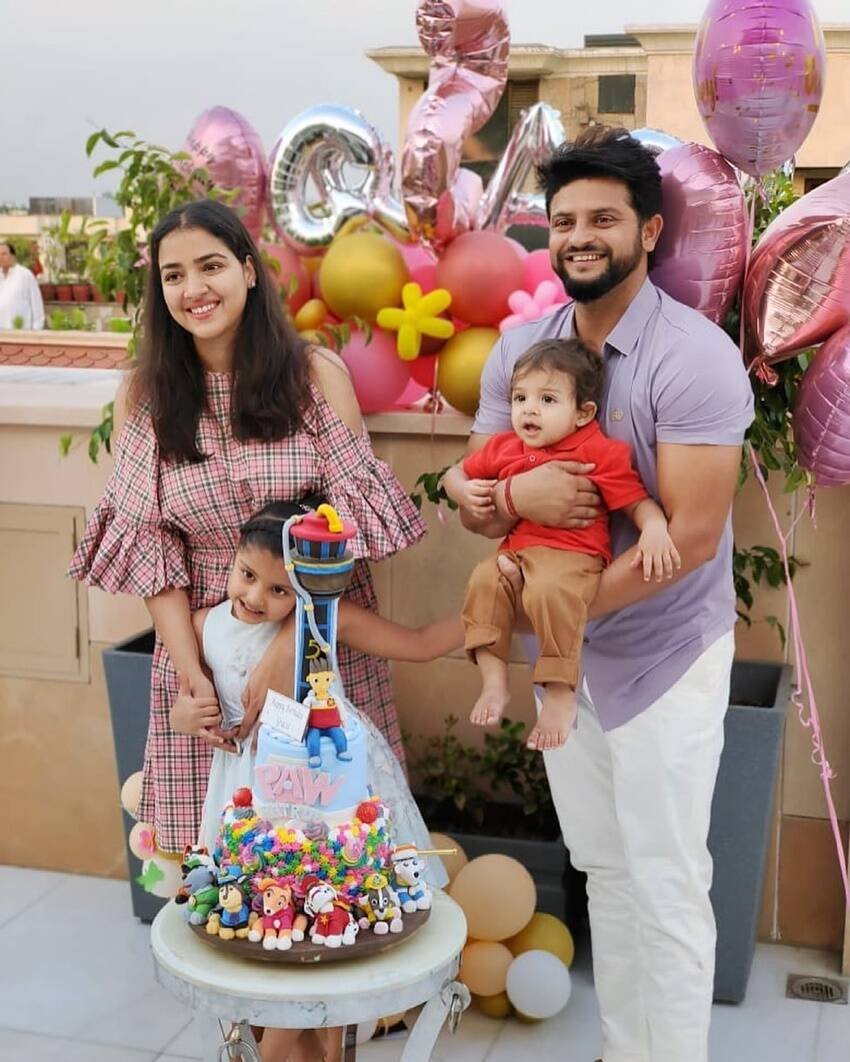 Suresh Raina, Priyanka Raina