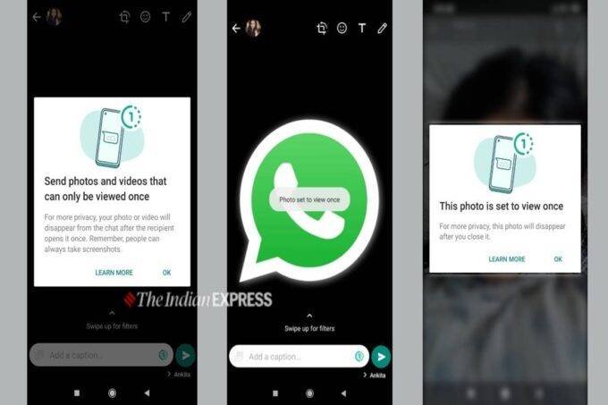 WhatsApp features, WhatsApp 2021 features, WhatsApp view once feature
