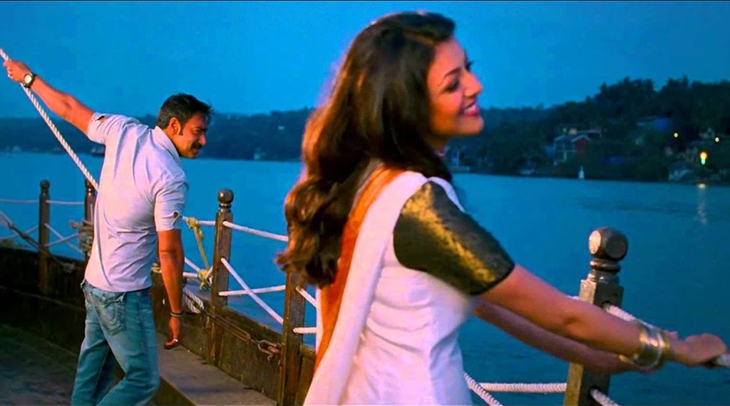 Ajay Devgan Kajal Aggarwal MS Dhoni Chennai Super Kings Hari Nishanth Ajay Devgan Kajal Aggarwal MS Dhoni Chennai Super Kings Hari Nishanth