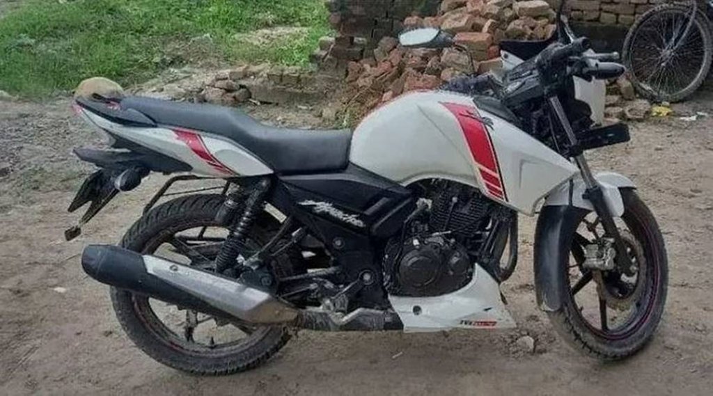 यह बाइक 95,000 किलो मीटर चल चुकी है। Photo: Droom Website