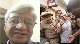 TV debate, uttar pradesh, Samajwadi party, BJP, amitabh thakur, jansatta