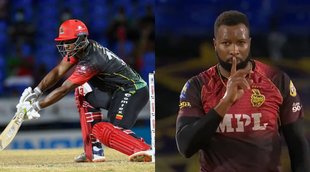 cpl-2021-rajasthan-royals-evin-lewis-hits-century-shahrukh-khan-tkr-lost-to-chris-gayle-st-kitts-that-reaches-to-semifinal
