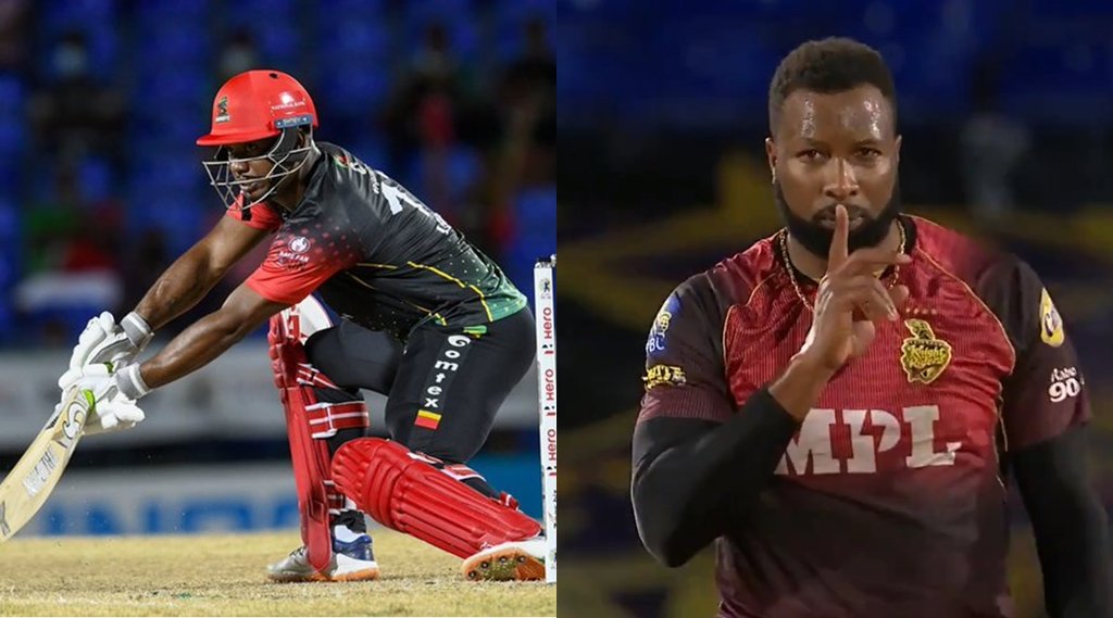 cpl-2021-rajasthan-royals-evin-lewis-hits-century-shahrukh-khan-tkr-lost-to-chris-gayle-st-kitts-that-reaches-to-semifinal