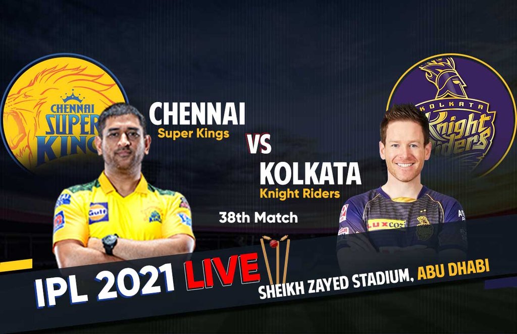 CSK Vs KKR Live Score