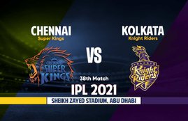 Chennai Super Kings Vs Kolkata Knight Riders Live Streaming