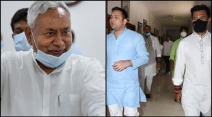 Chirag Paswan,Nitish Kumar, Tejashwi Yadav
