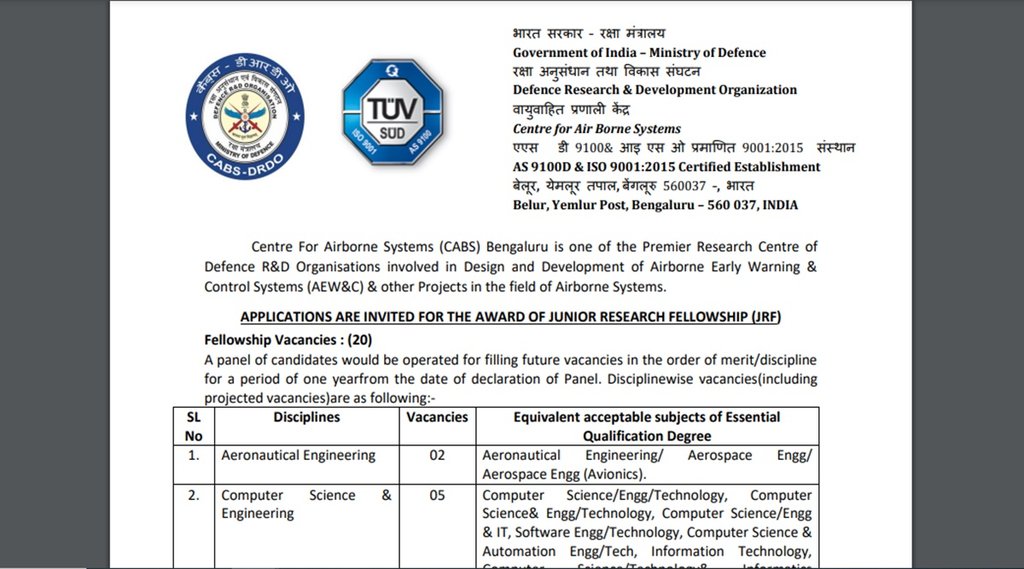 DRDO Recruitment 2021, DRDO, DRDO Jobs, Govt Jobs,Latest Govt Jobs, Govt Jobs 2021, Central Govt Jobs,drdo.gov.in, Sarkari Naukri,