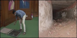 Tunnel in Delhi Legislative Assembly,