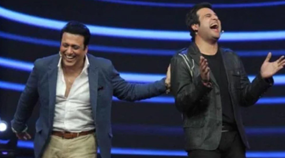 The Kapil Sharma Show, Krushna Abhishek, गोविंदा, कृष्णा The Kapil Sharma Show, Krushna Abhishek, गोविंदा, कृष्णा