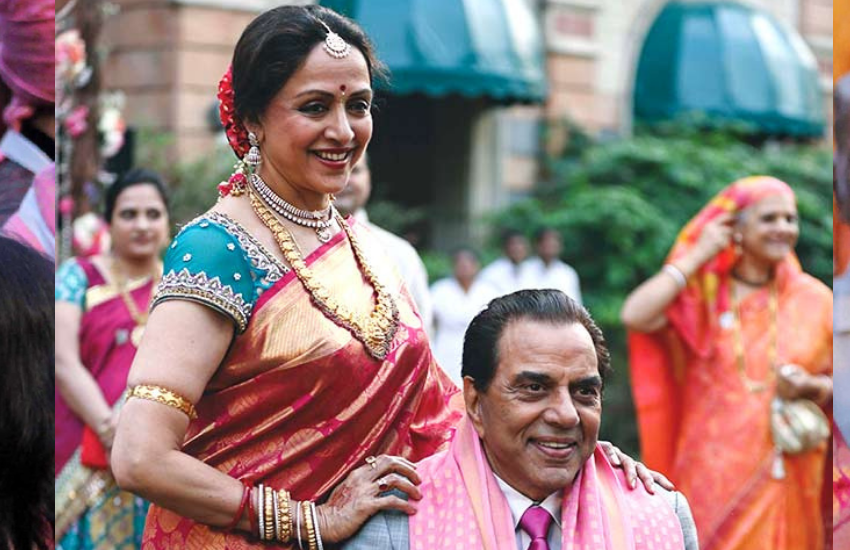इसके बाद मुझे जब स्टेज पर सबसे परिचित कराया गया, तब मुझे राज कपूर की ‘ड्रीम गर्ल’ के रूप में पेश किया गया था। यहीं पर वह पहली बार धरम जी से मिली थीं।