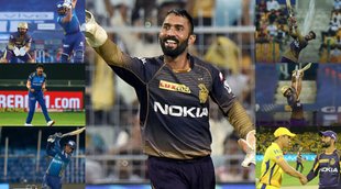 ipl-2021-mi-vs-kkr-match-ended-with-series-of-records-by-rohit-sharma-dinesh-karthik-jasprit-bumrah-venkatesh-iyer-rahul-tripathi-performs