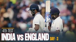 Ind vs Eng 4th Test Day 3 Stumps: रोहित शर्मा ने ठोका शतक, पुजारा ने भी जड़ा पचासा; भारत को मिली 171 रन की लीड