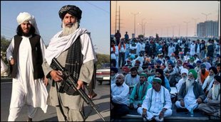 India Taliban Talk, Farmer Protest (1)