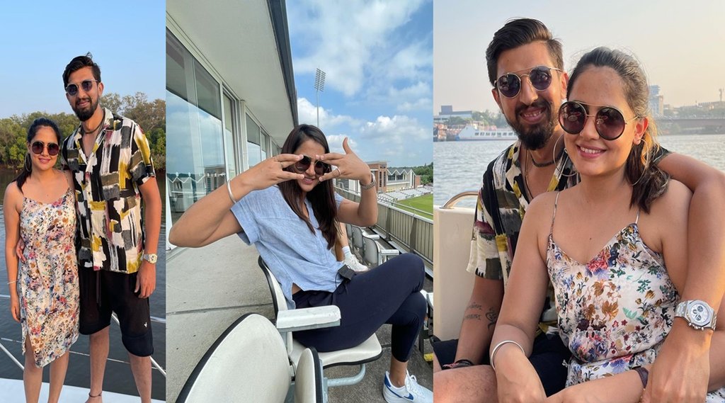 Ishant Sharma Pratima singh Burj Khalifa Dubai IPL 2021 Exercise Work Out