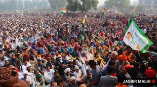RLD President, kisan mahapanchayat, helicopter, farmers protest, agriculture law, national news, jansatta