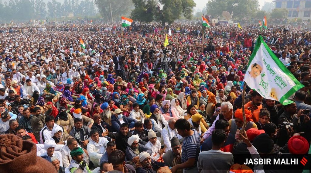 RLD President, kisan mahapanchayat, helicopter, farmers protest, agriculture law, national news, jansatta