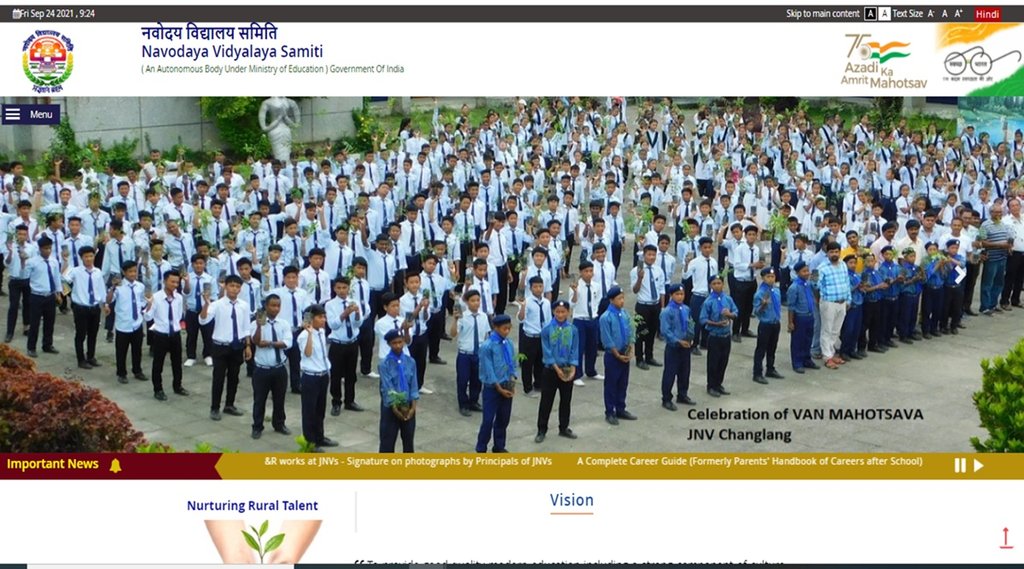 jnvst, nvs jnvst, nvs class 6 admission, jnv class 9 admission, navodaya vidyalaya,
