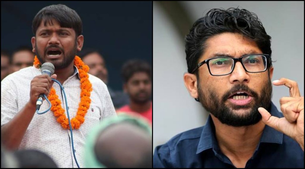 Kanhaiya kumar, jignesh mevani