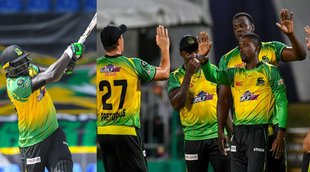 Kennar Lewis Jamaica Tallawahs Saint Lucia Kings Preity Zinta MS Dhoni CSK IPL 2021