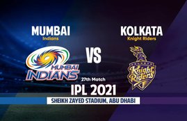IPL 2021 MI Vs KKR Live Streaming Details