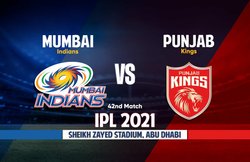 MI vs PBKS IPL 2021: मुंबई इंडियंस ने पंजाब किंग्स को 6 विकेट से हराया, हार्दिक पंड्या और सौरभ तिवारी का चला बल्ला