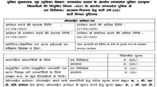 mp police recruitment 2020-21, mp police recruitment official website, mp police recruitment 2021 notification
