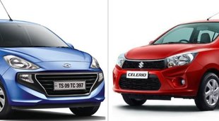 Maruti Celerio vs Hyundai Santro