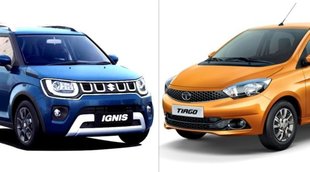 Maruti Ignis vs Tata Tiago