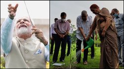 पतंगों से लगाव रखने वाले नरेंद्र मोदी के जन्मदिन पर जगदीप धनखड़ ने लगाया पौधा, लोग बोले- हर बंगाली जानता है गर्वनर का मकसद