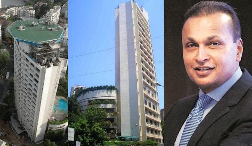 इसी घर में दोनों भाई अपनी मां कोकिलाबेन अंबानी और अपनी पत्नी व बच्चों के साथ एक संयुक्त परिवार की तरह रहते थे। जब मुकेश और अनिल अंबानी में संपत्ति का बंटवारा हुआ तब यह बिल्डिंग अनिल अंबानी के हिस्से आई।